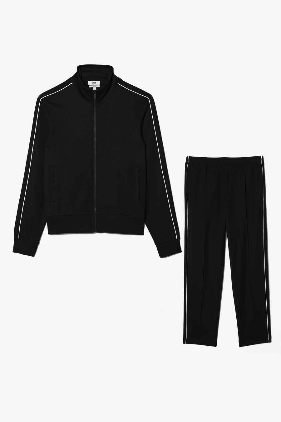 PARIS PIQUÉ TRACKSUIT ZIP-UP 001